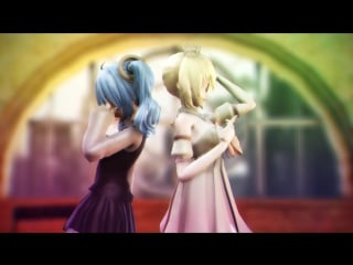 【mmd】aidee 愛dee「miku and neru」