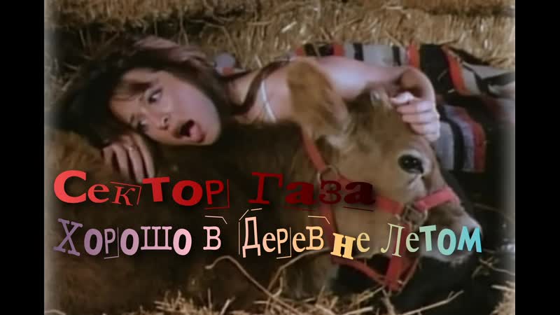 Сектор газа хорошо в деревне летом