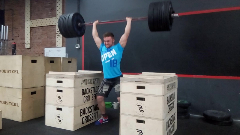 Швунг 135 push jerk