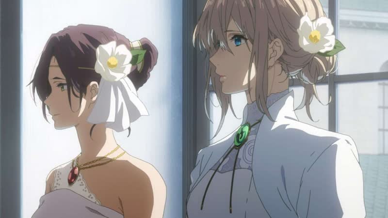 Аниме 2020 мультфильм вайолет эвергарден вечность и призрак пера / violet evergarden gaiden eien to jidou shuki ningyou