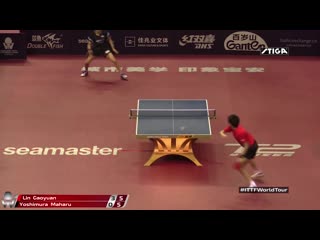 Point of the day 1 by stiga ¦ lin gaoyuan ¦ 2019 china open