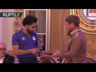 Egypt and liverpool striker mohamed salah is now an honorary citizen of the chechen republic