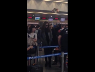 170118 [fancam] airport dia & t ara