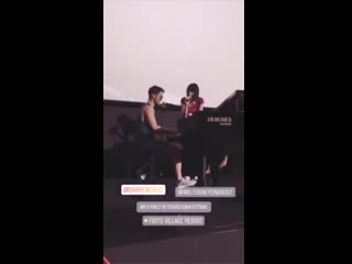 Video darren criss and naomi rivieccio singing tu vuò fa lamericano via naomis ig story