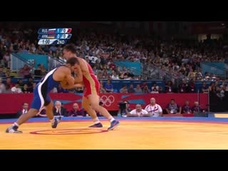 Roman vlasov (rus) wins greco roman wrestling gold london 2012 olympics