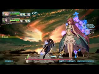 Granblue fantasy versus ‘rpg mode’ yggdrasil boss battle gameplay