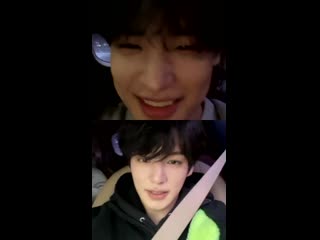 [sns] 210121 ig live byungchan (with seungwoo and chan)