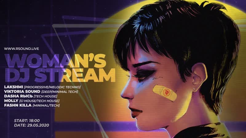 R sound black studio | women’s dj stream fashn killa, viktoria sound, dasha rыcь, molly, lakshmi