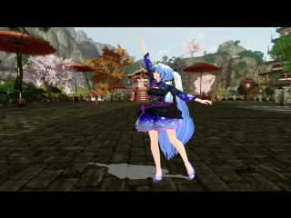 [mmd archeage] garnidelia – 極楽浄土