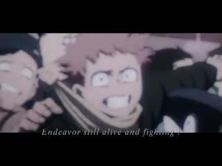 ▹ boku no hero academia; endeavor