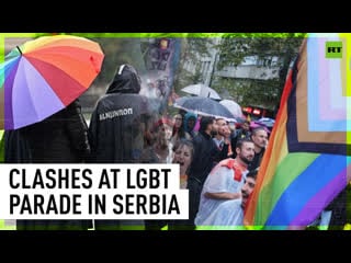 Controversial lgbt parade leads to clashes and arrests in serbia