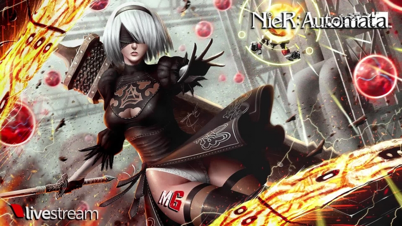 [10] nier automata {reshade/gamepad/9s} ► отключение адама и евы [i5/16gb/gtx1060]