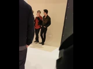 200407 superm for tmrw magazine issue 6 behind the scenes hxatran @superm 슈퍼엠 baekhyun kai