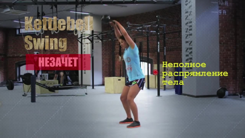 Kettlebell swing махи гирей стандарт выполнения упражнения в crossfit, основные ошибки