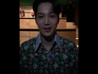 200114 kai @ gucci f/w milan fashion week show