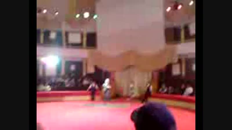 Жонглирование(девушка с большими мячами)