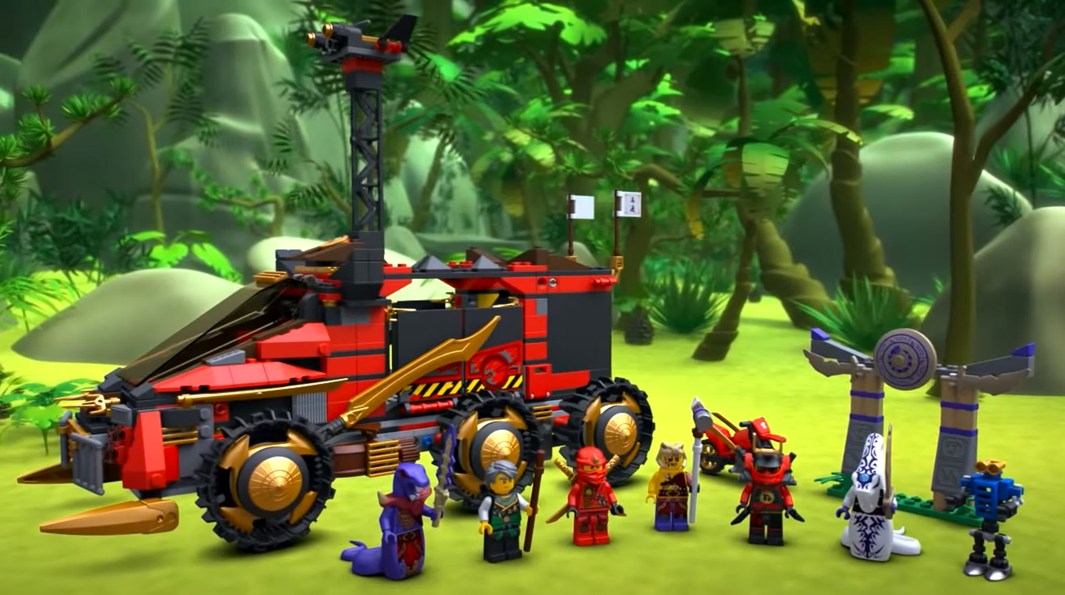 Lego ninjago 70750 мобильная база ниндзя