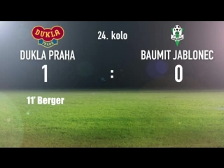 Fk dukla praha 1 0 fk baumit jablonec