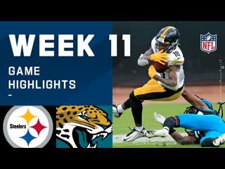 Steelers at jaguars week | week 11 | highlights nfl 2020