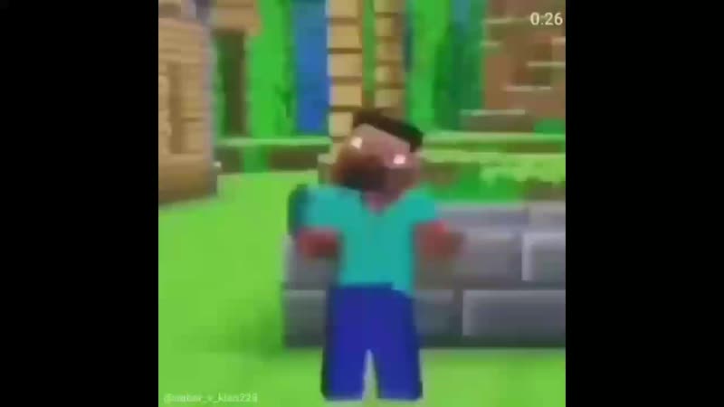 Ебанутый стив из майнкрафта флексит под мс поха