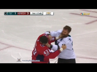 Хоккейные драки joe thornton vs tom wilson | dec 5, 2017 | hockey fights