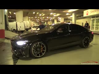 Brabus 800 gt63s amg and #brabus shadow 800 #g63 amg leaving top marques monaco 2019