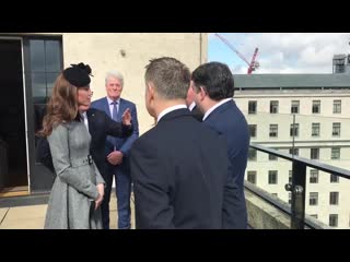 Duchess kate also meets builders and architects on the rooftop of @kingscollegelon