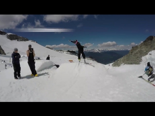 Throwing it back to our first camp of the summer up at whistler blackcomb 🎥 gopro