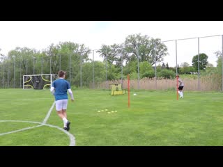 Full training session with a teammate technical and position specific drills f обрезка 02