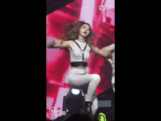 [mpd직캠] 아이오아이 임나영 직캠 whatta man lim na young fancam @엠카운트다운 160818