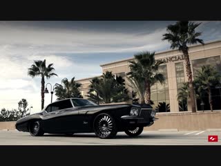1972 classic buick riviera on custom 22 lexani forged wheels