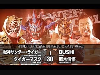 Shingo takagi & bushi vs jushin liger & tiger mask