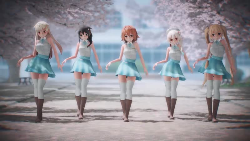 Mmd r 18 [normal] white dew type bboom bboom author 000