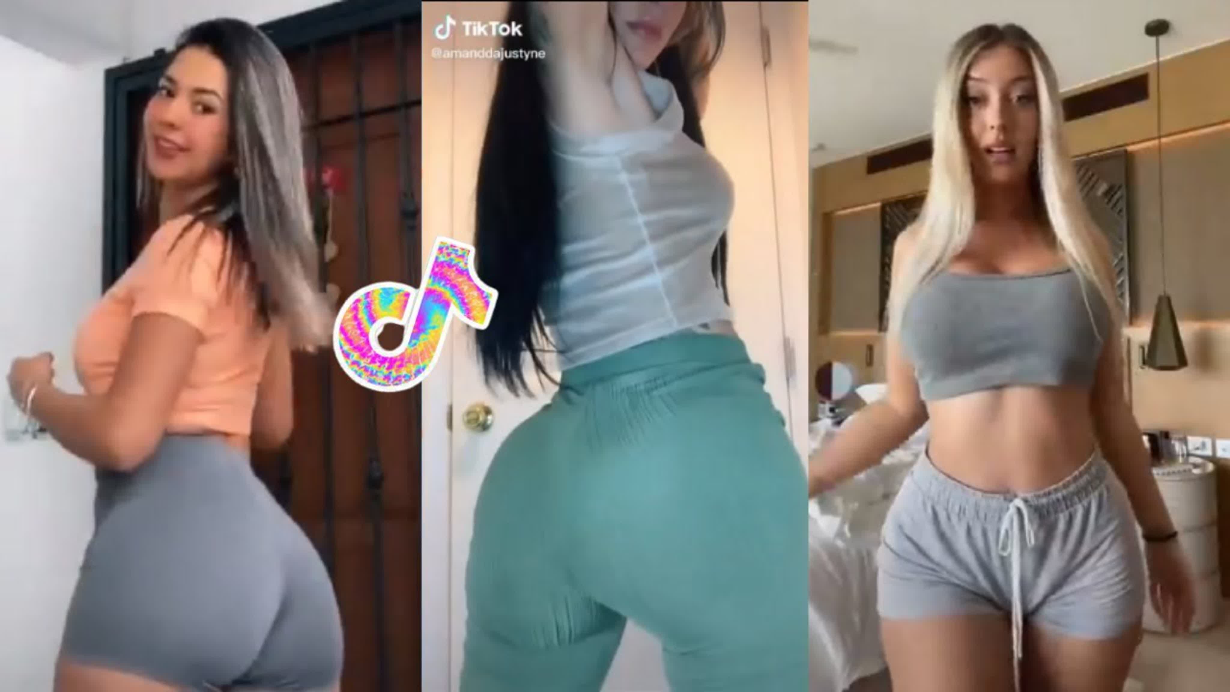 Small waist pretty face with a big bank tiktok challenge compilation