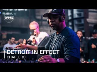 Detroit in effect live @ boiler room x eristoff day/night belgium 2019