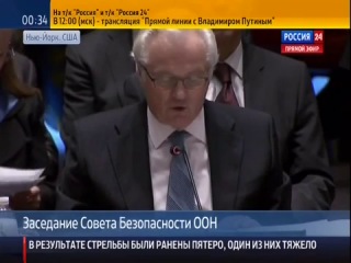 Виталий чуркин выступление в совбезе оон 16 04 2014