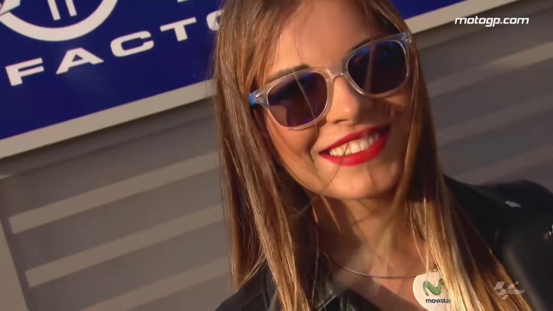 The paddock girls of the aragongp 2016