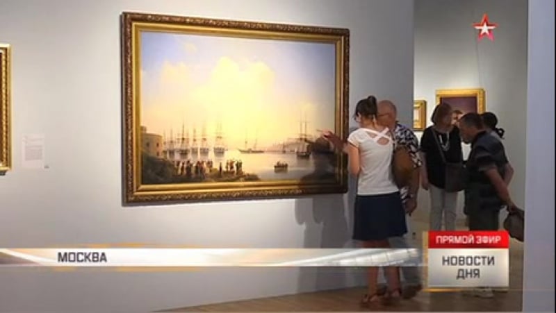На выстау айвазовского в третьяковской галерее продано уже 20 тысяч билетов