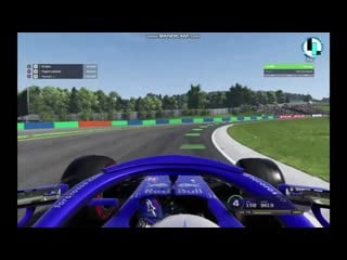 Hot lap (hungary) by yegor leonov (torro rosso)