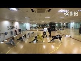 20170805 snh48 7senses《bee with you》 上海练习室版