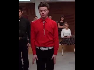 'bamboleo / hero' but it's only kurt hummel