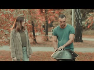 Billie eilish with khalid lovely (handpan cover by рушана валиева & eugene)