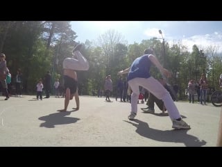 Capoeira sakhalin, roda de rua 09