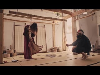 Чувственный пример шибари (бдсм), 18+