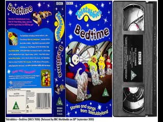 Teletubbies bedtime (bbcv 7006) and hands, feet and dirty knees (bbcv 7098) 2000 uk vhs