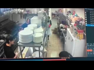 Тест небьющейся посуды (vhs video)