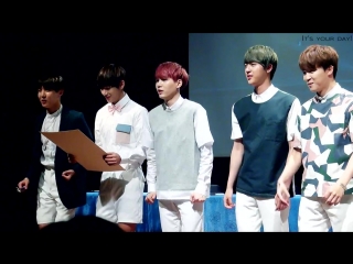 150517 bts @ cheongryangri fansign