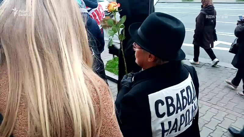 Да маршу пэнсіянэраў далучылася ніна багінская