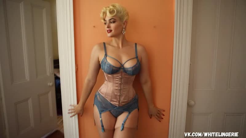 Patreon porn video – Stefania ferrario lingerie thong g srting garter корсет try blonde sexy hot tits ass onlyfans patreon блондинка секси фигура