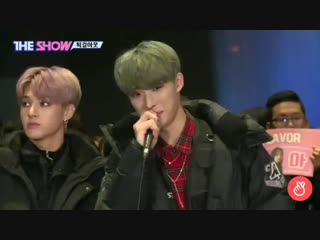 181127 ateez on the show